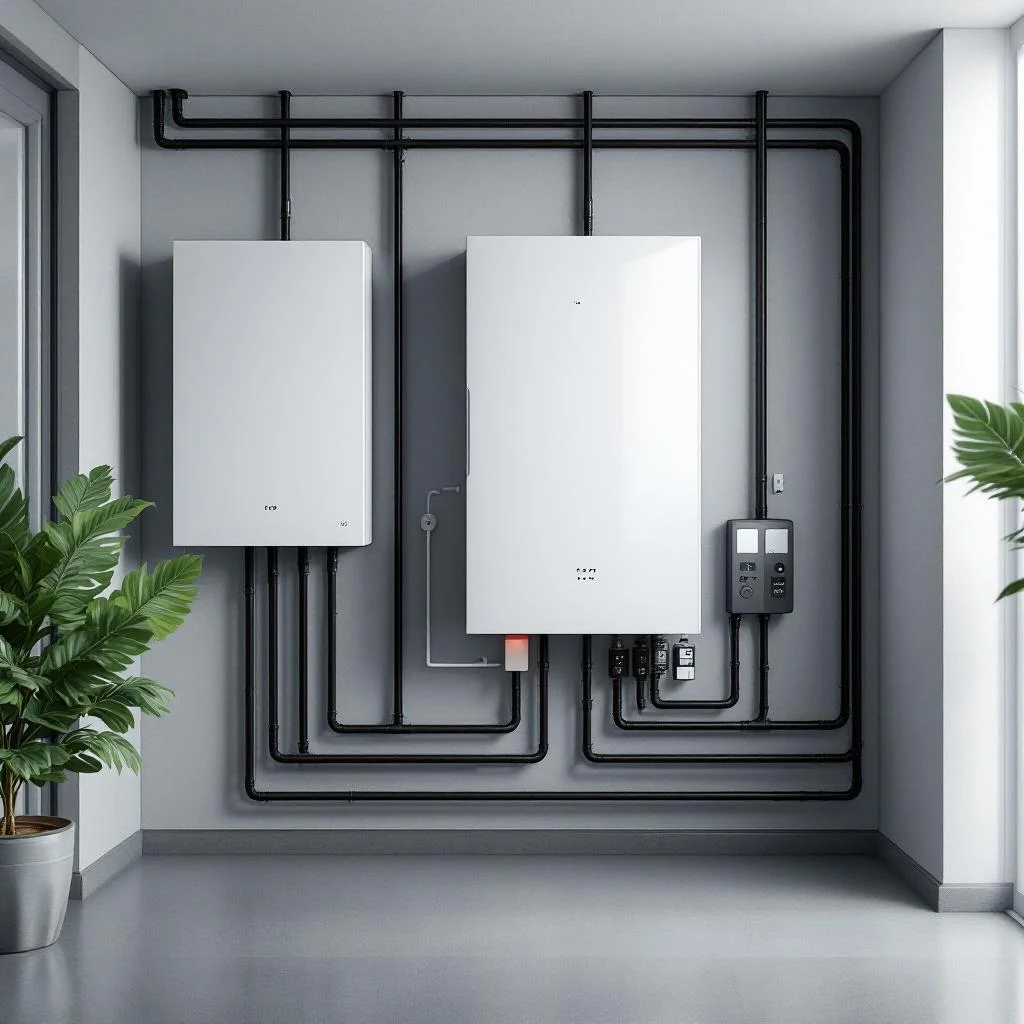 Batteriespeicher im Keller